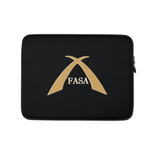 Load image into Gallery viewer, FASA Black Laptop Sleeve
