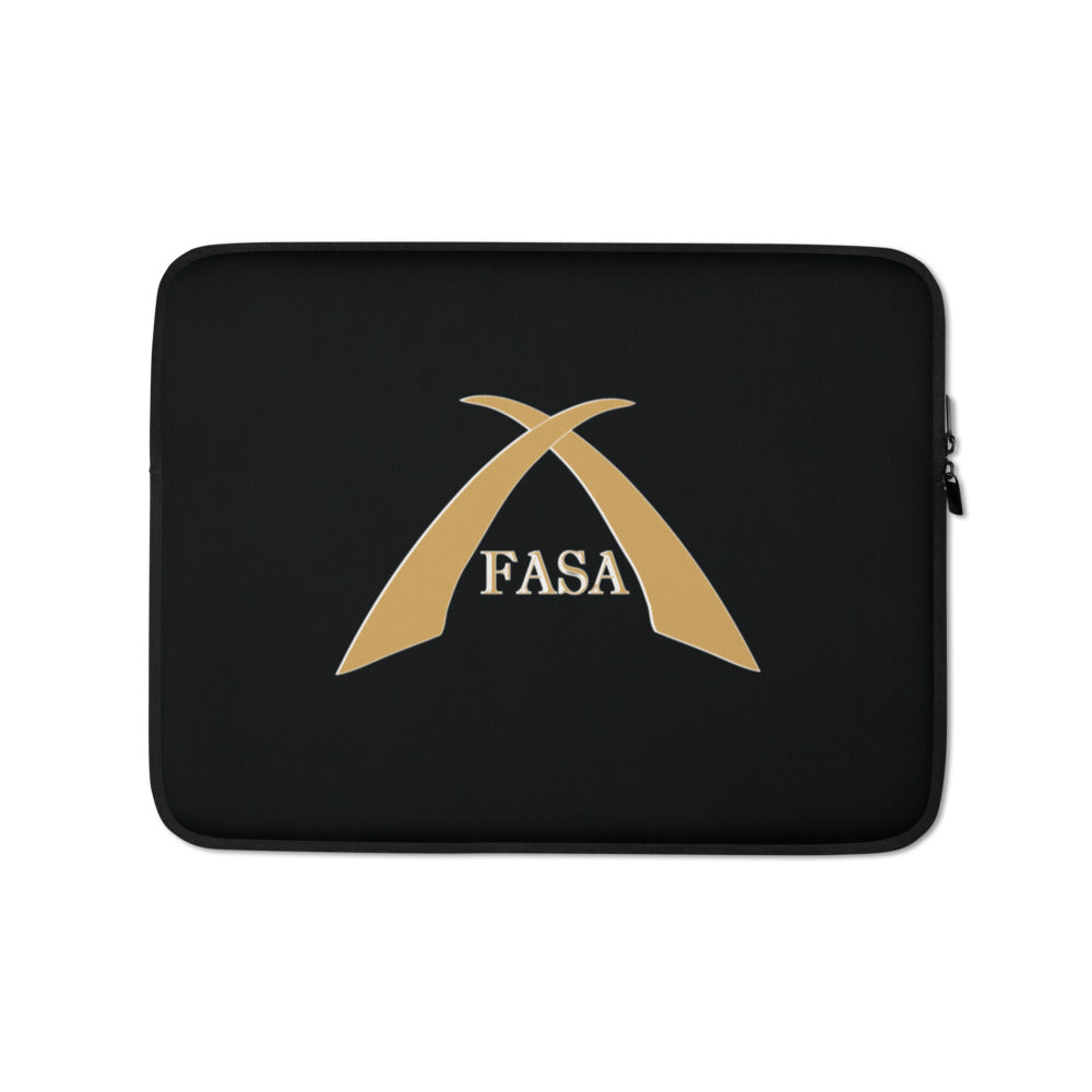 FASA Black Laptop Sleeve